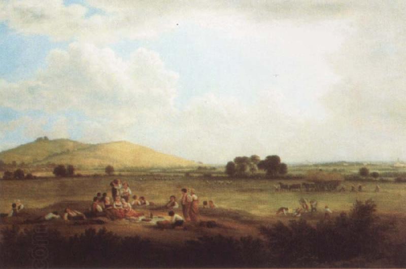 John glover Hayfield near Primrose Hill 1817 China oil painting art